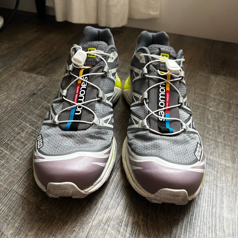 Size 7.5 men’s Salomon Xt-6 in color Qt Shade